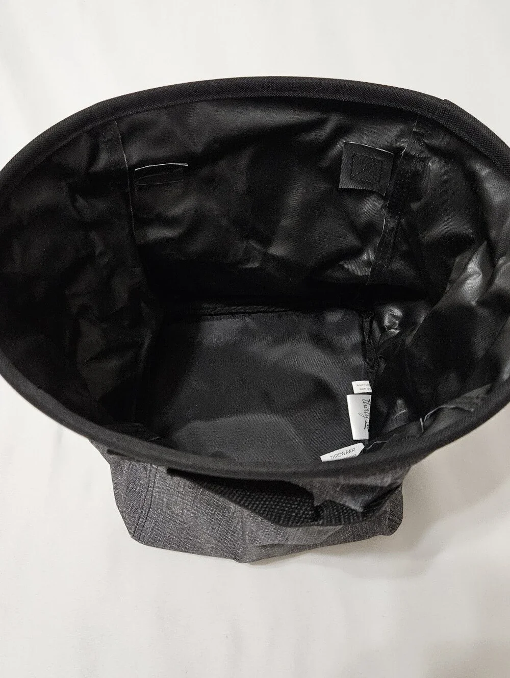 Thirty One Mini Storage Bin Heathered Charcoal Gray New in Package